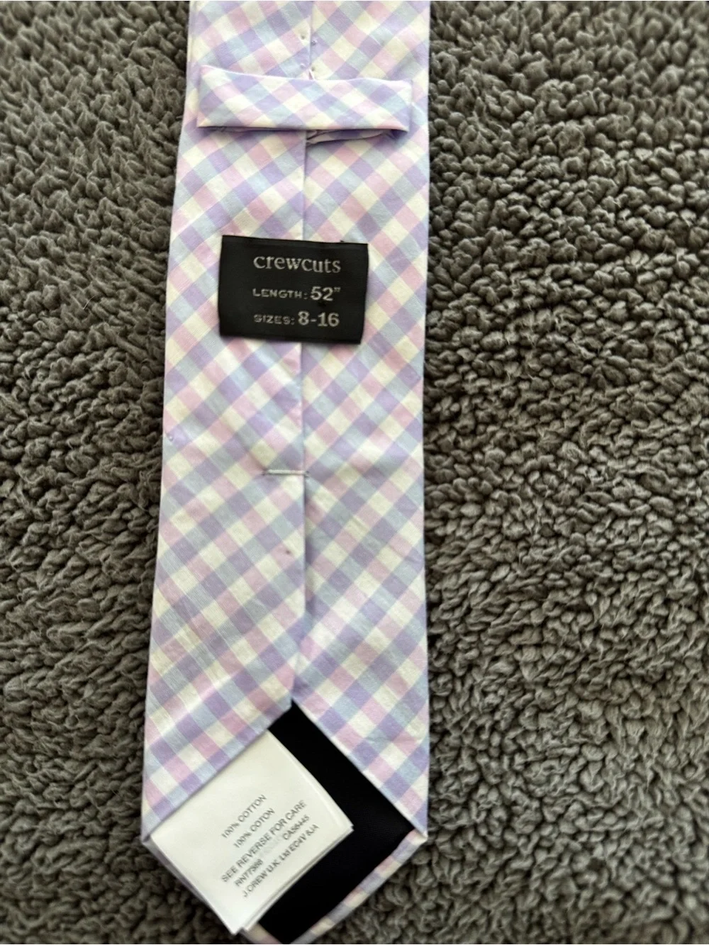 Crewcuts Cotton Tie - Boys Size 8-16 (52”)